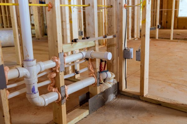 Rough Plumbing Installation in Asheville