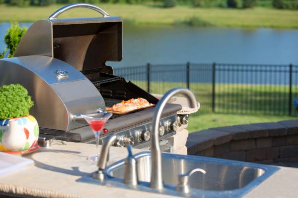 Outdoor Kitchen Plumbing in Asheville